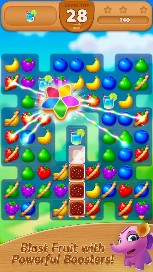 Fruits Mania : Elly’s travel second screen from Google Play